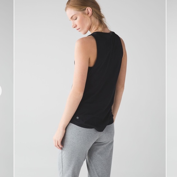 Lululemon Bliss Break Tank Black size Medium - Picture 1 of 8